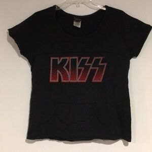 KISS brand  short sleeve sweatshirt SZ XL(jr)
